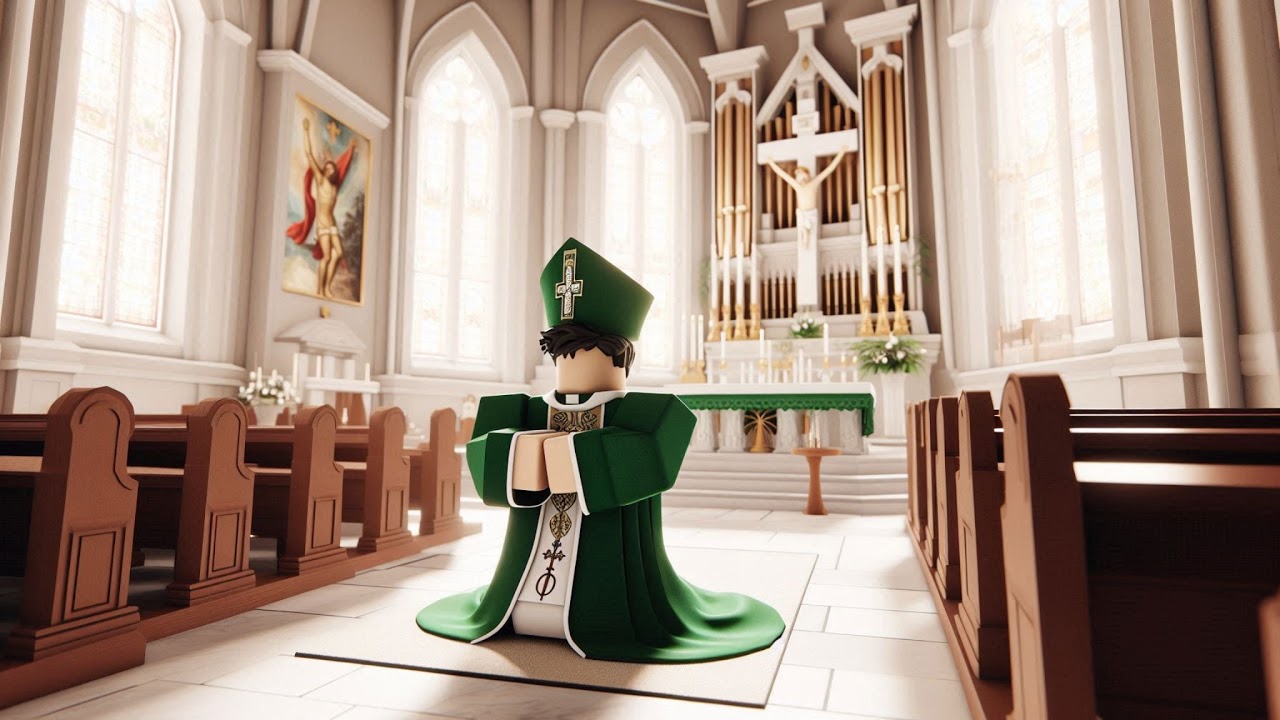 Tour of the Old Robloxian Church