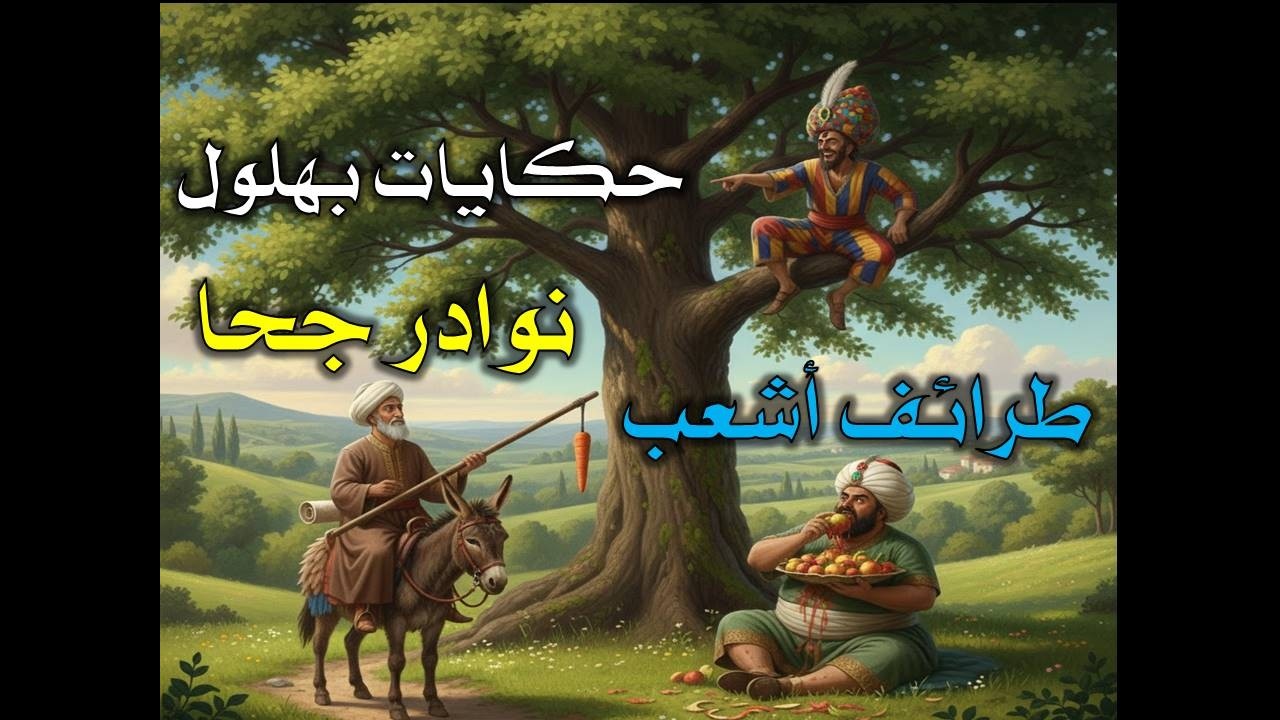 #نوادر_جحا  و طرائف اشعب و حكايات بهلول فى بلاد الاناضول / قصة مضحكة تخطف العقول
