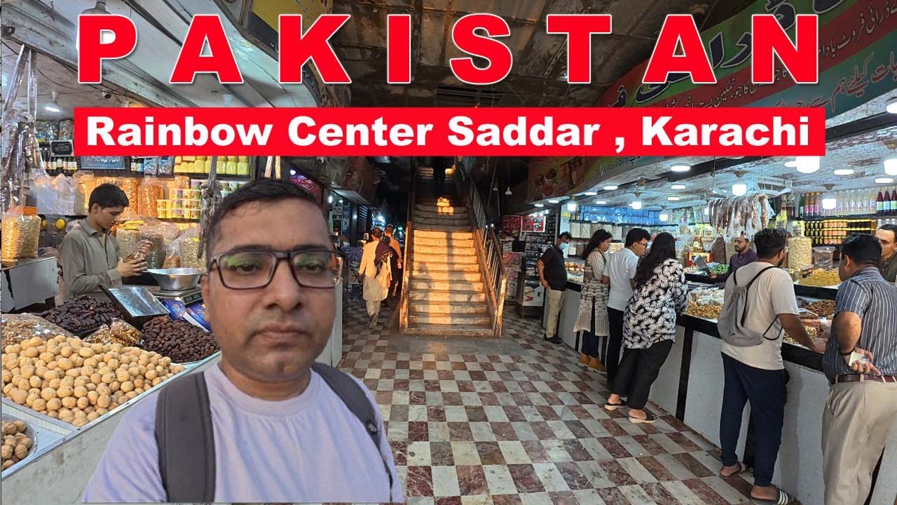 Walking Tour of Saddar Market Karachi | Rainbow Center and Streets of Karachi | Full Mooni Vlogs