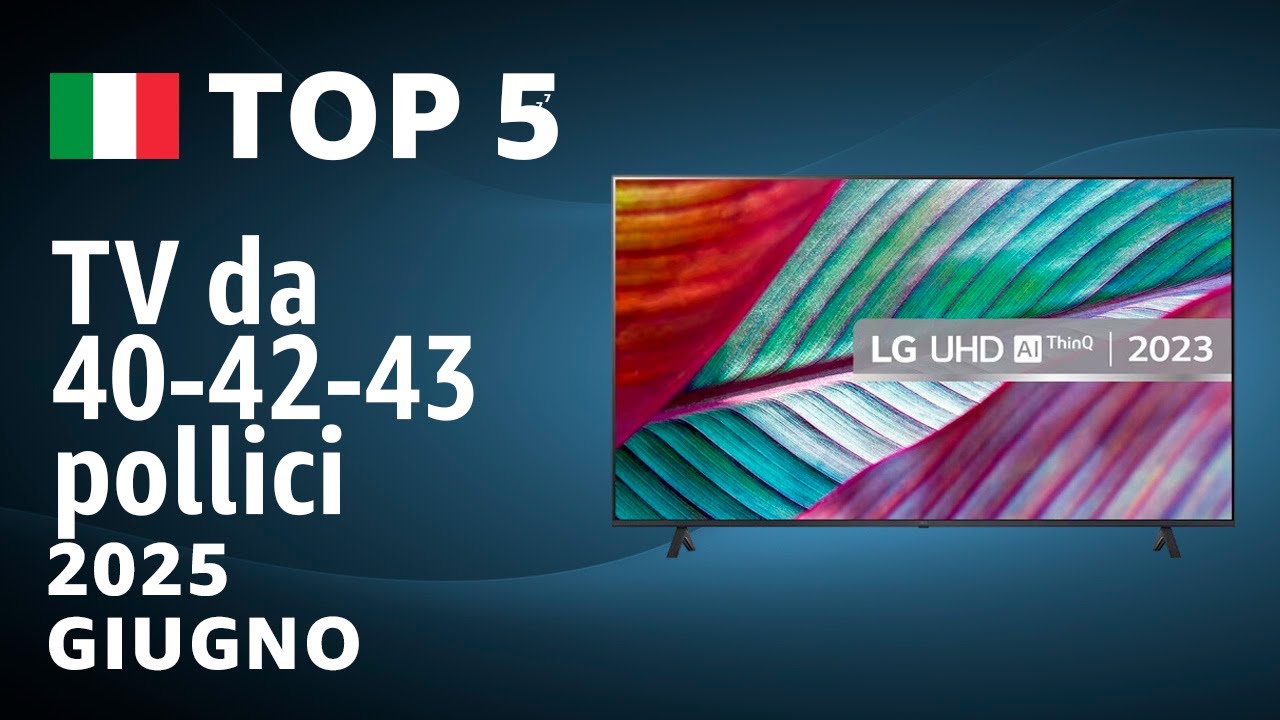 TOP—5. Migliori TV da 40-42-43 pollici. Test e confronto giugno 2025