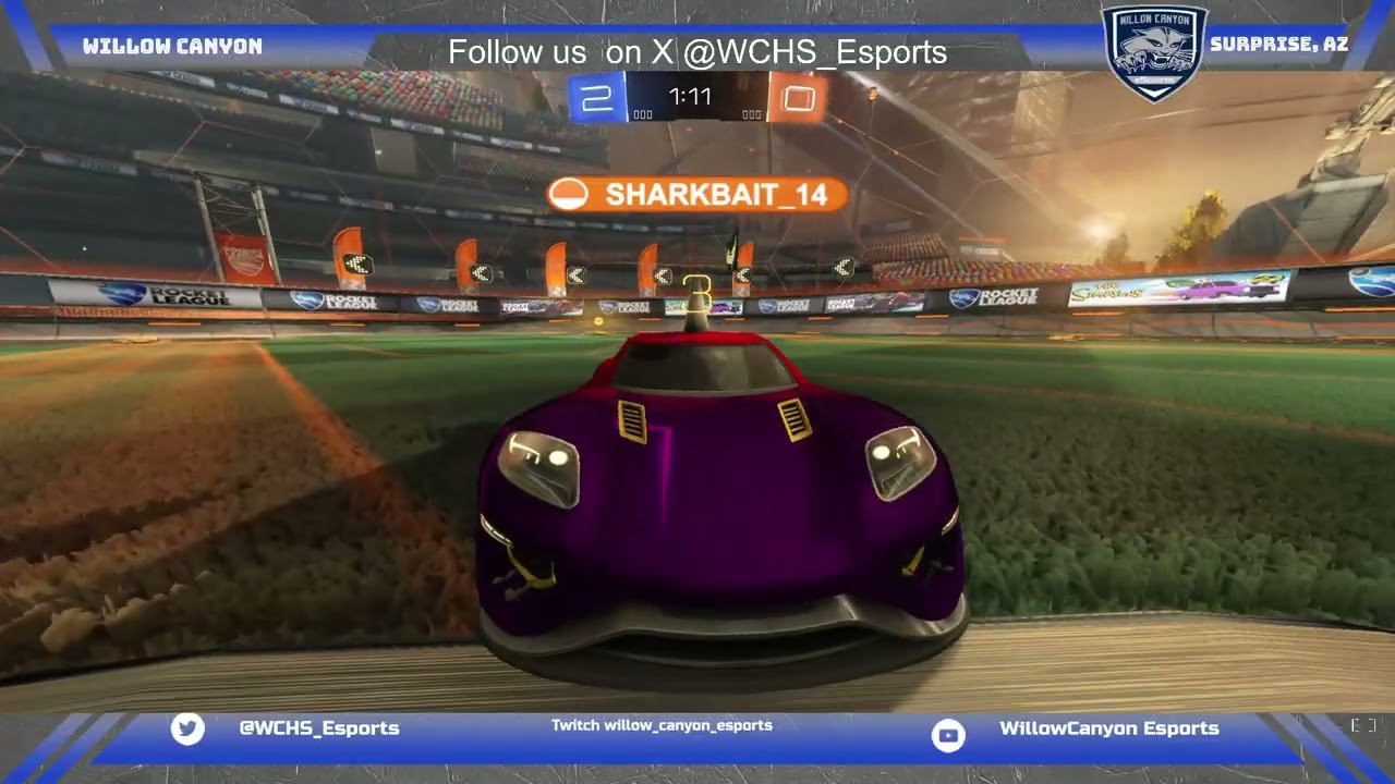 Rocket League Fall 2025 Willow Canyon vs  Flowing Wells Week 6