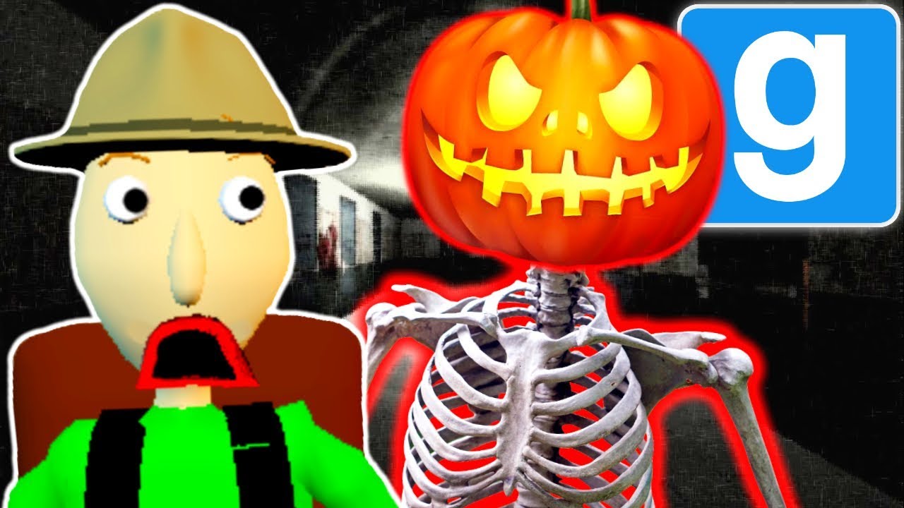 WE TRIED TO TRICK OR TREAT IN A HAUNTED HOUSE IN GMOD!