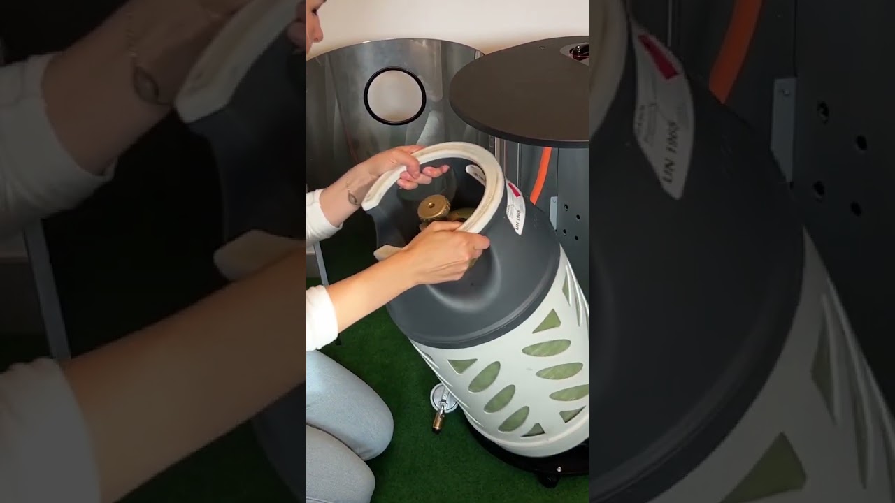Shorts | Så installerar du gasregulator på gasolkamin | Bluegaz