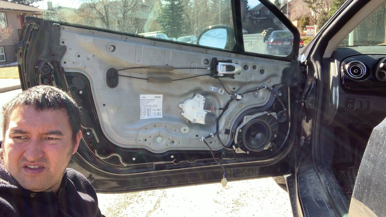 ECLIPSE 4G DOOR PANEL AND INNER PANEL REMOVAL