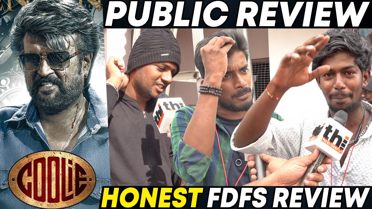 🔥Coolie Public Review | Rajinikanth | Coolie Movie Review