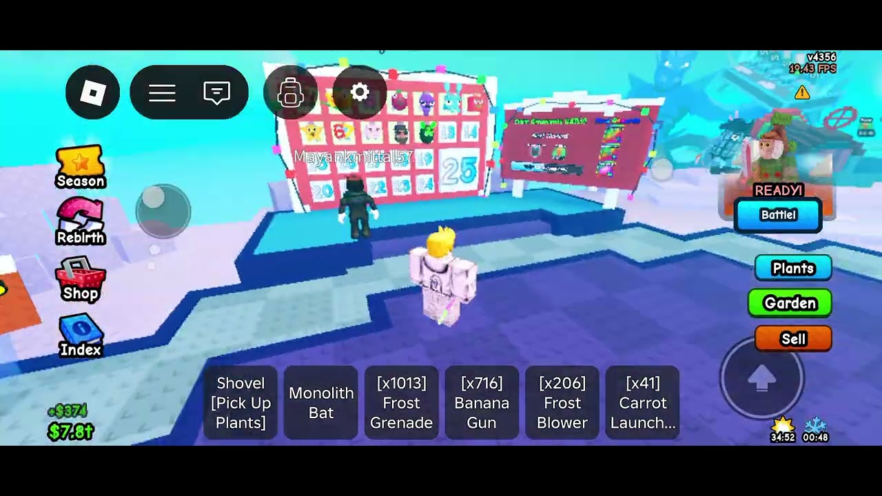 PART - 32 OF PLANTS VS BRAINROTS IN ROBLOX / ADMIN ABUSE / EVENT