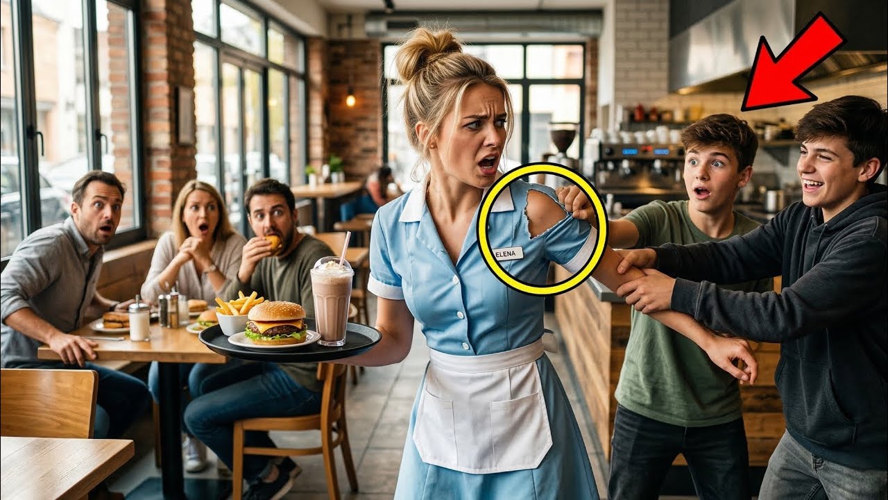 Sie schubsten die Kellnerin – doch was dann passierte, ließ die ganze Bar erstarren