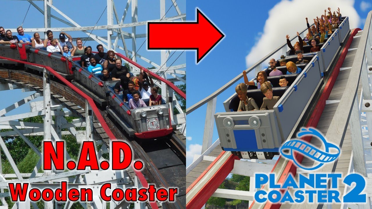 Классические американские горки N.A.D. в Planet Coaster 2 + анонс мастер-класса!