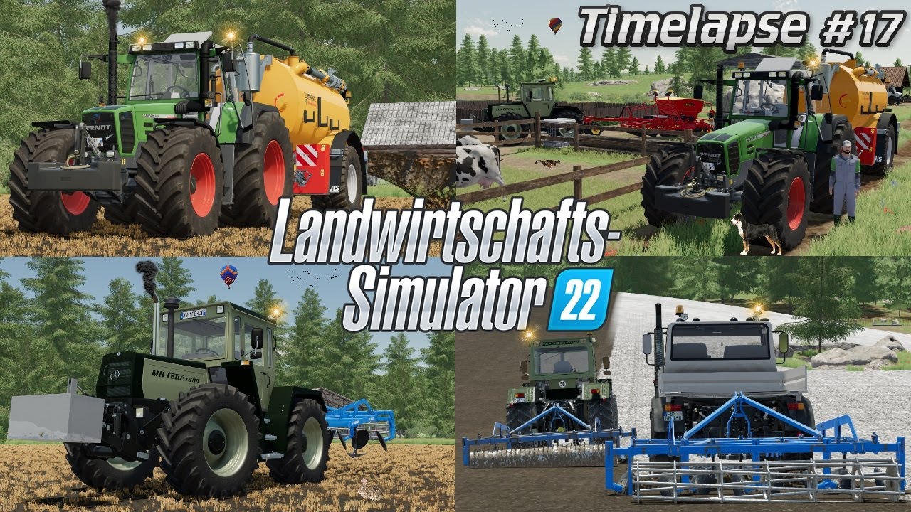 GÜLLE ballern mit NEUEN MASCHINEN & @TheCamPeRYT in der WILDNIS! 💪😎🚜💨 | [LS22] - Timelapse #17