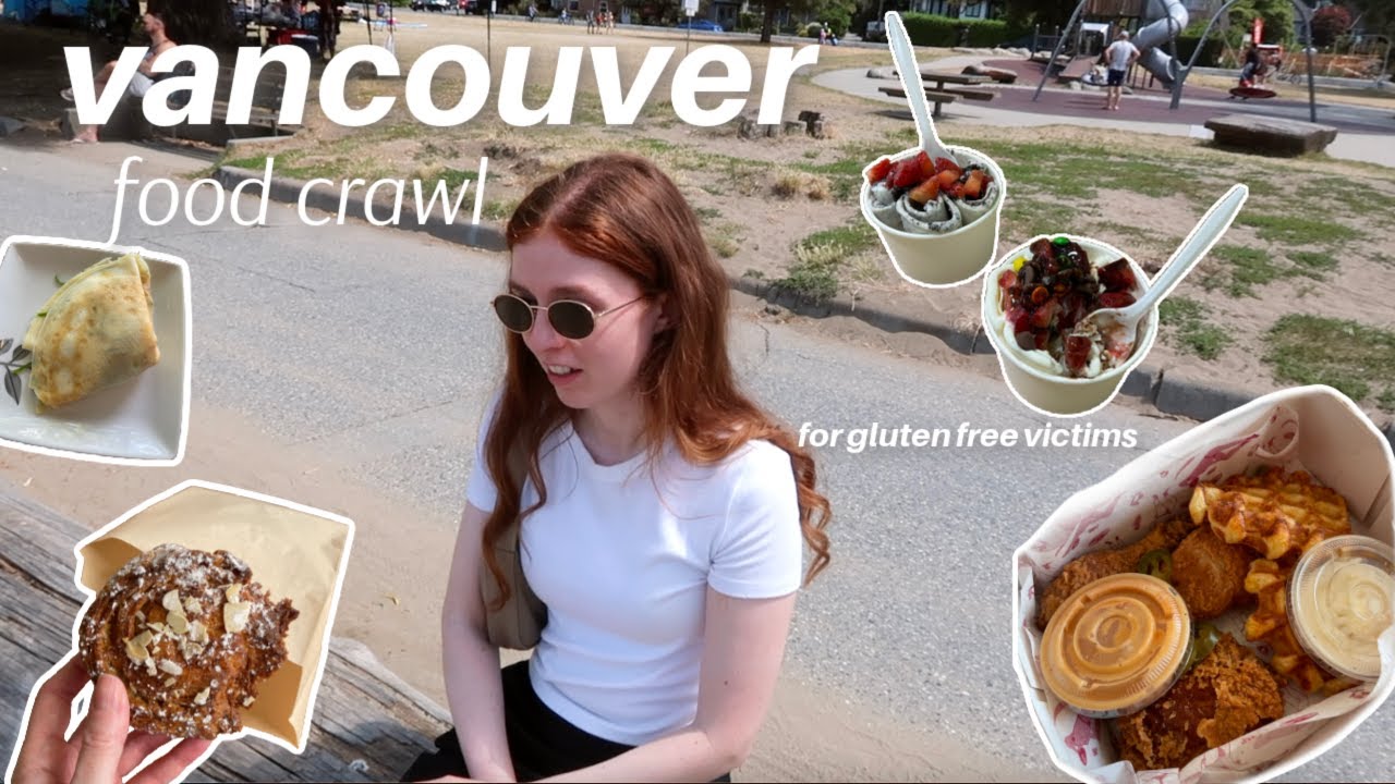 DON'T WATCH IF YOU'RE HUNGRY | gluten free food in vancouver vlog