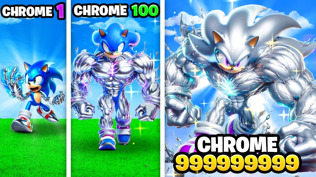 Upgrading Sonic To CHROME SONIC In GTA 5!