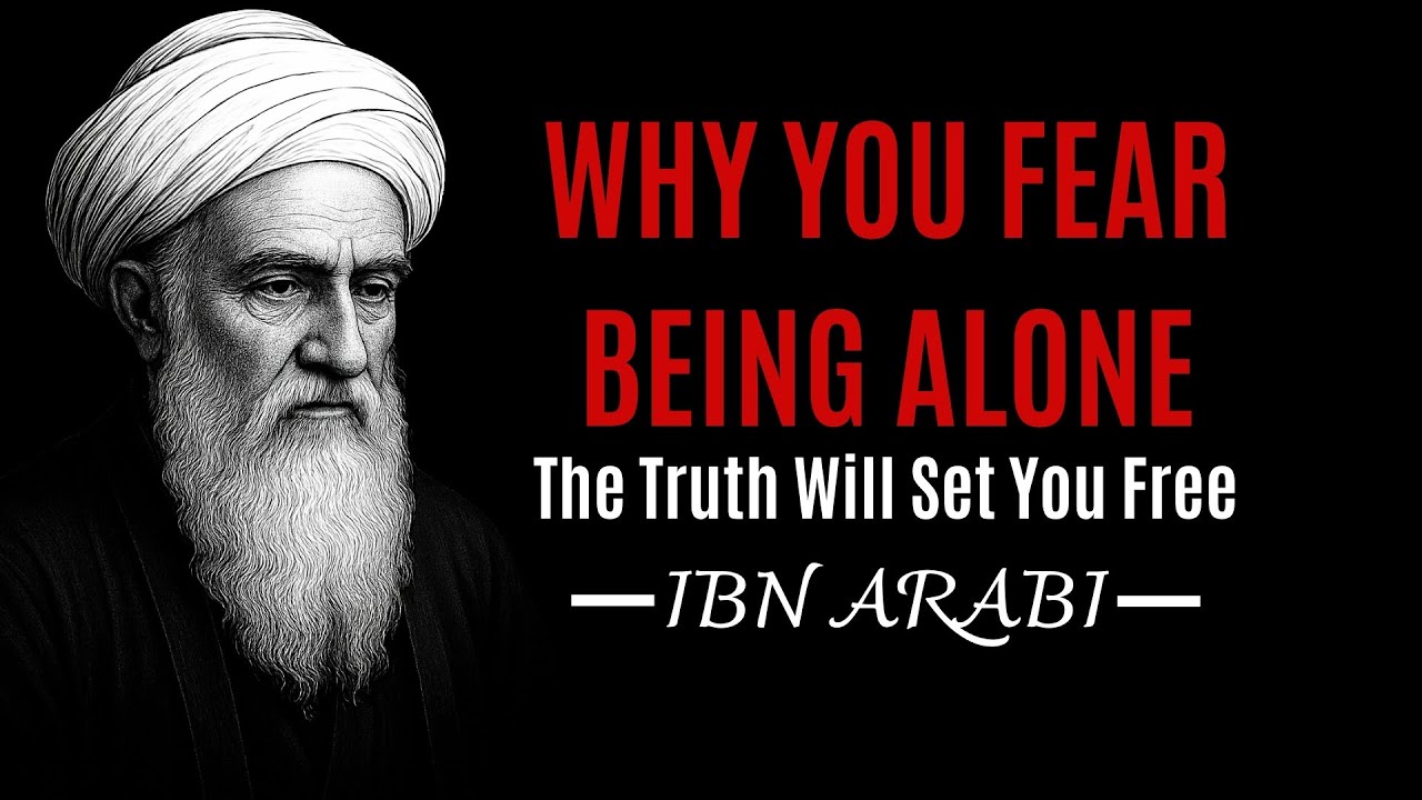 The Spiritual Power Of Being Alone &ndash; Why Solitude Heals (Ibn Arabi&rsquo;s Sufi Wisdom)