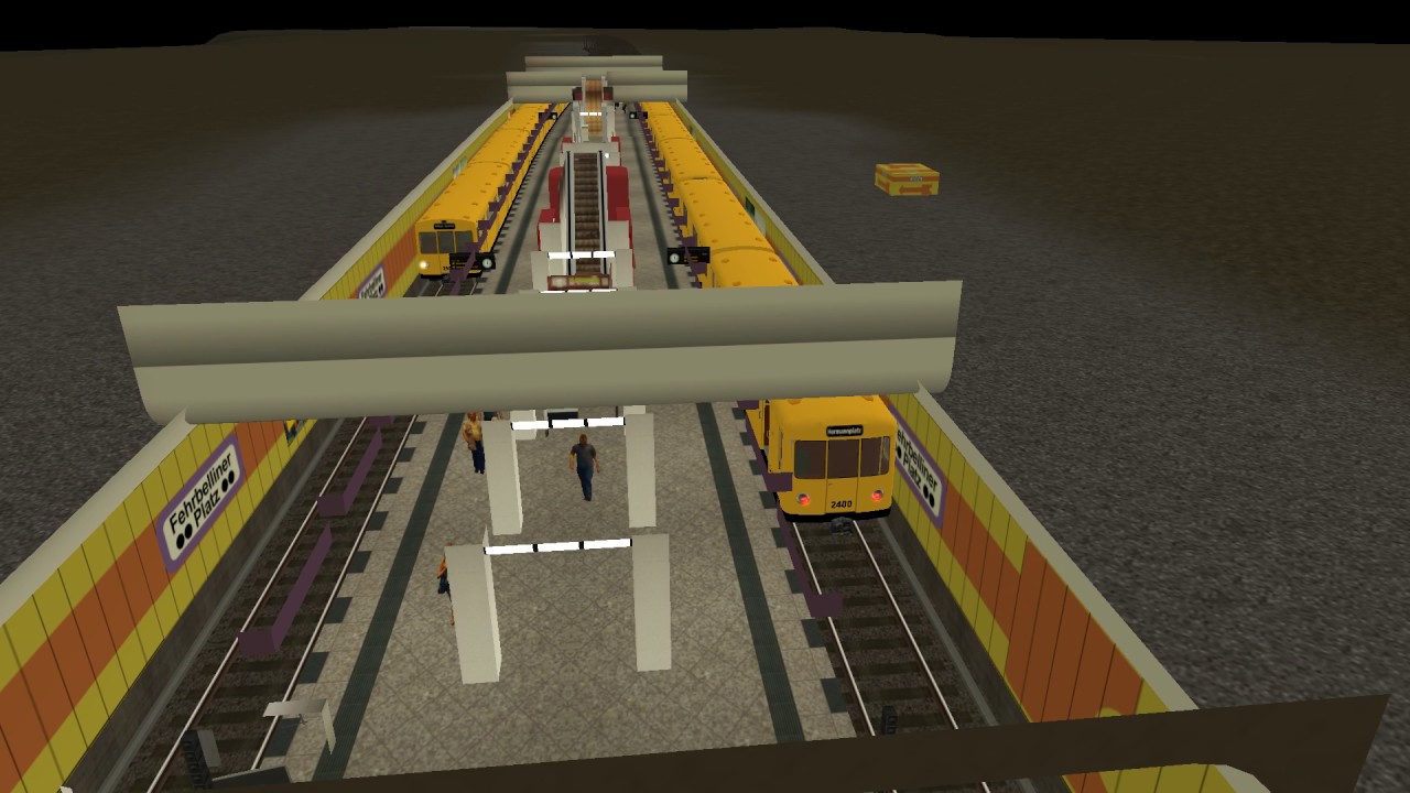 [Trainz - Berliner U-Bahn] Irgendwann in den 90ern mit dem DL70U von Rw bis Hpu