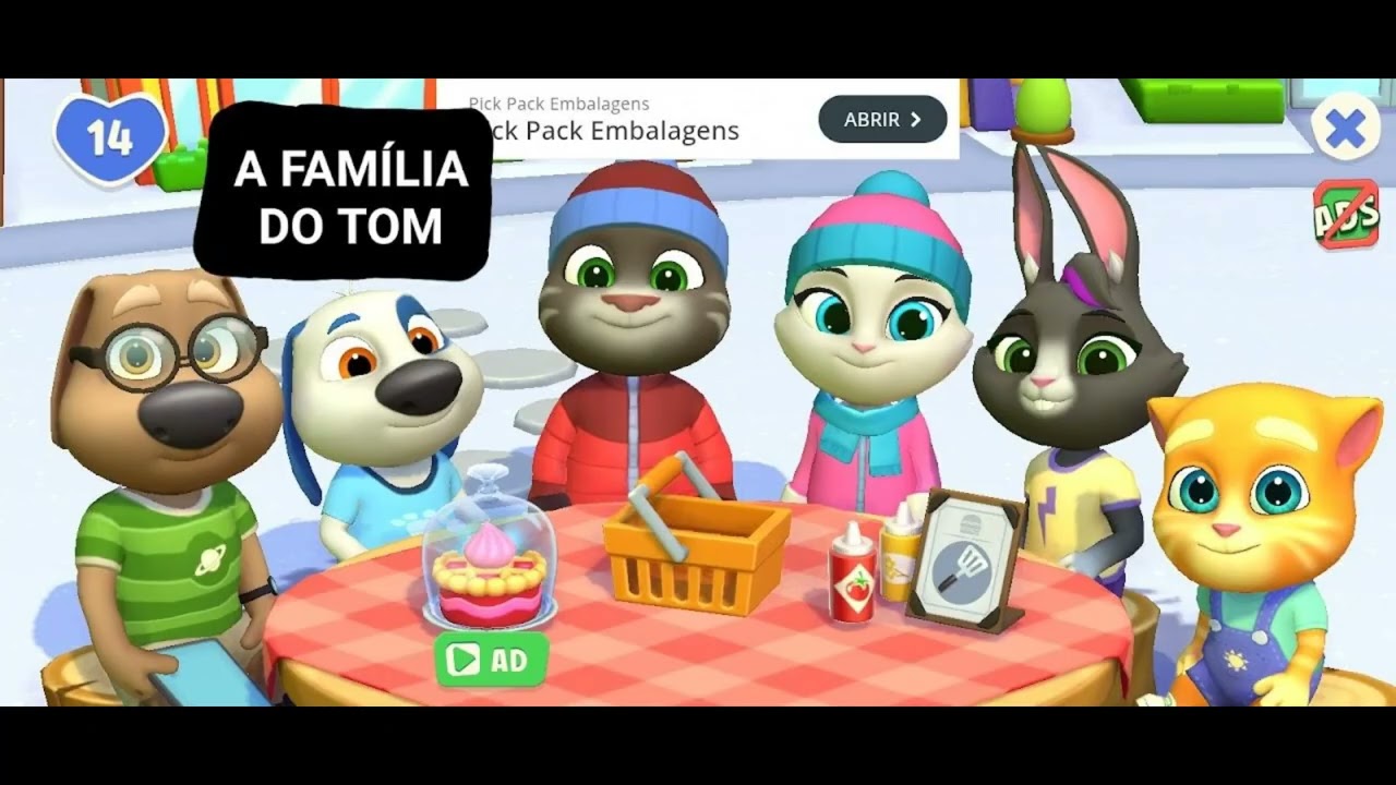 A Família do Tom O Ginger te contou a hora de ir embora e Se Ferb c por causa do seu Episódio 