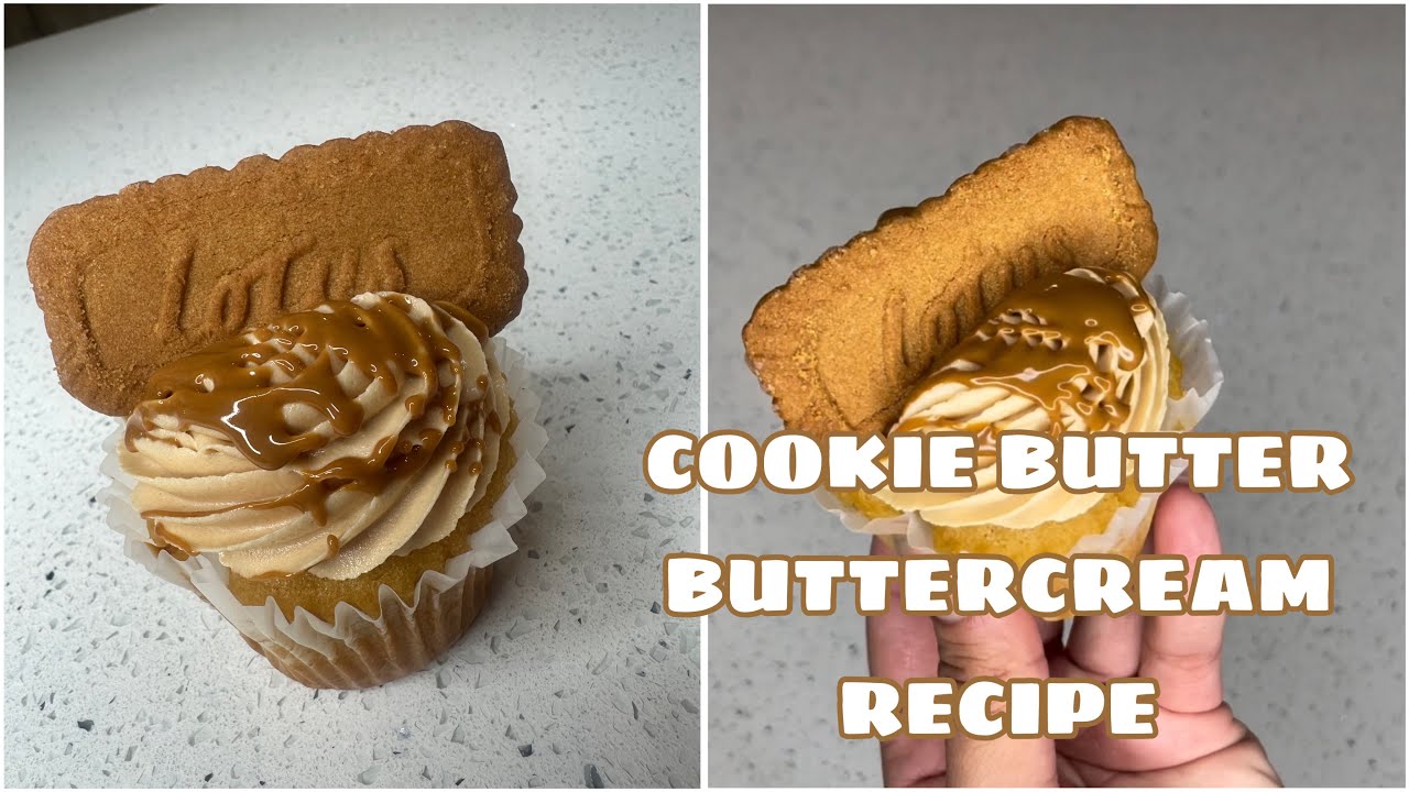 Biscoff Buttercream | Cookie Butter Buttercream Recipe