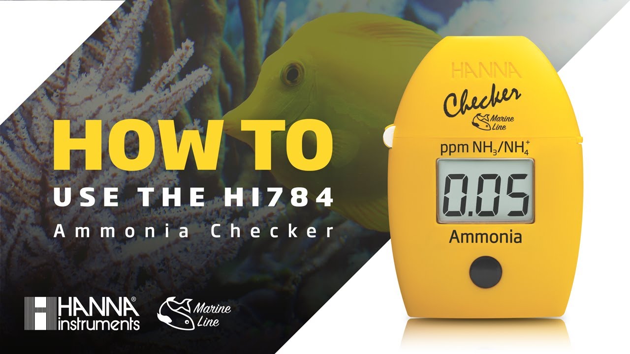 How to Use the HI784 Marine Ammonia Checker®