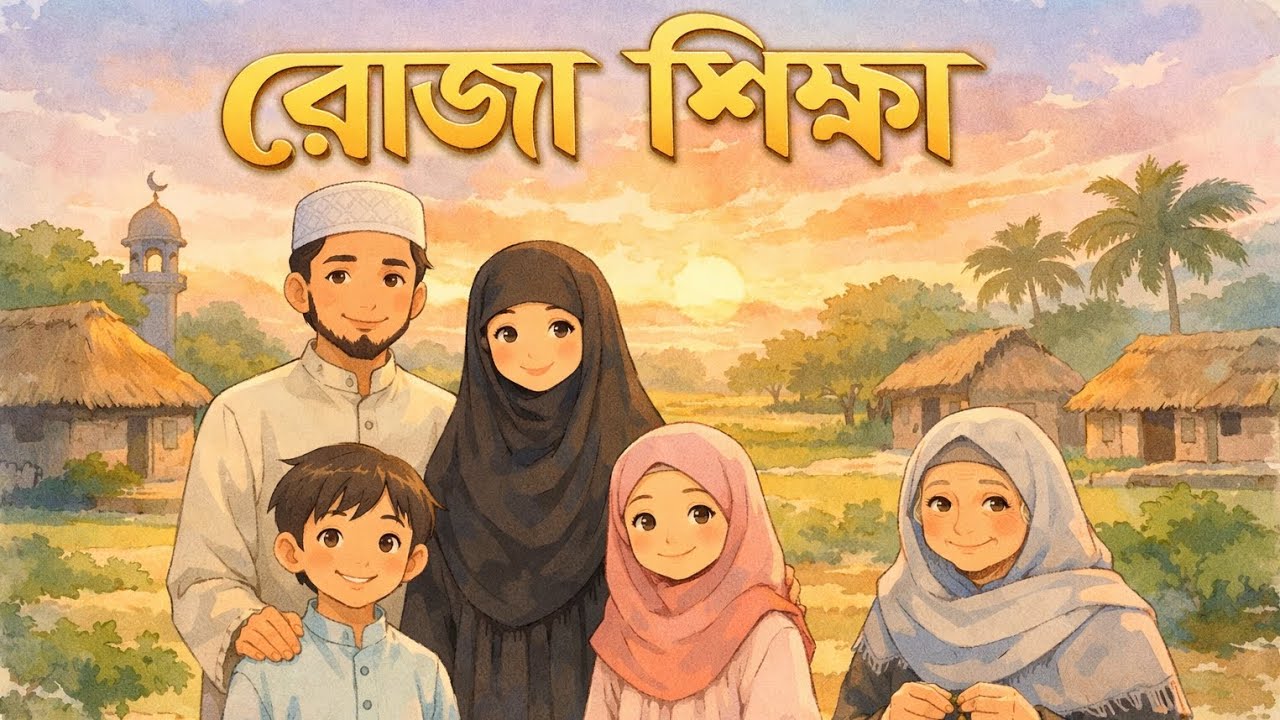 🌙 রোজার শিক্ষা শুধু না খেয়ে থাকা নয় — এটি ধৈর্য, আত্মসংযম এবং আল্লাহর নৈকট্য অর্জনের এক সুন্দর পথ।