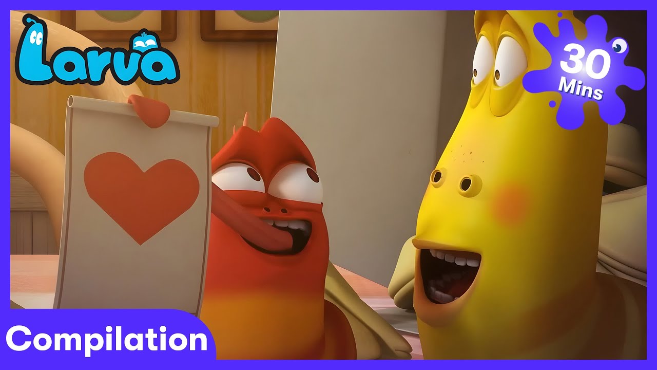 Larva - Ciasteczko z Wróżbą | Bajki dla dzieci | WildBrain Klub Komediowy