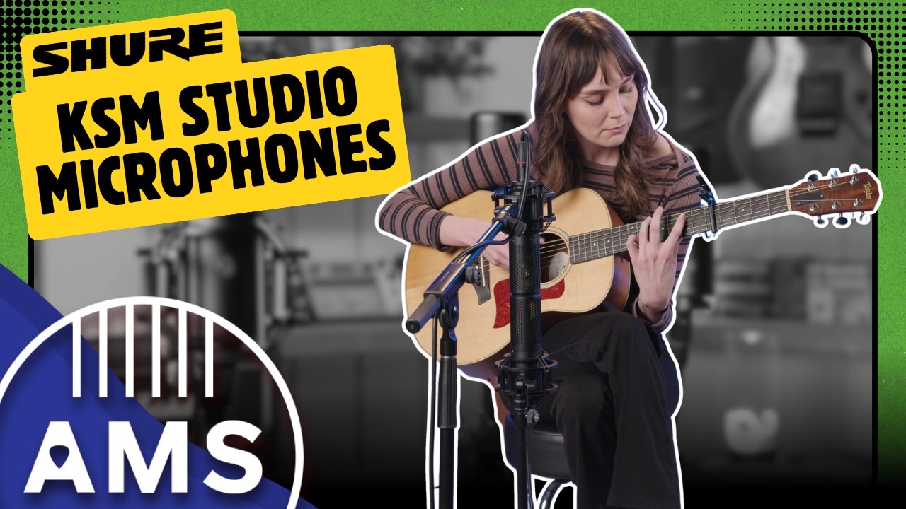 Shure KSM Condenser Mics | Three New KSM Series Mics