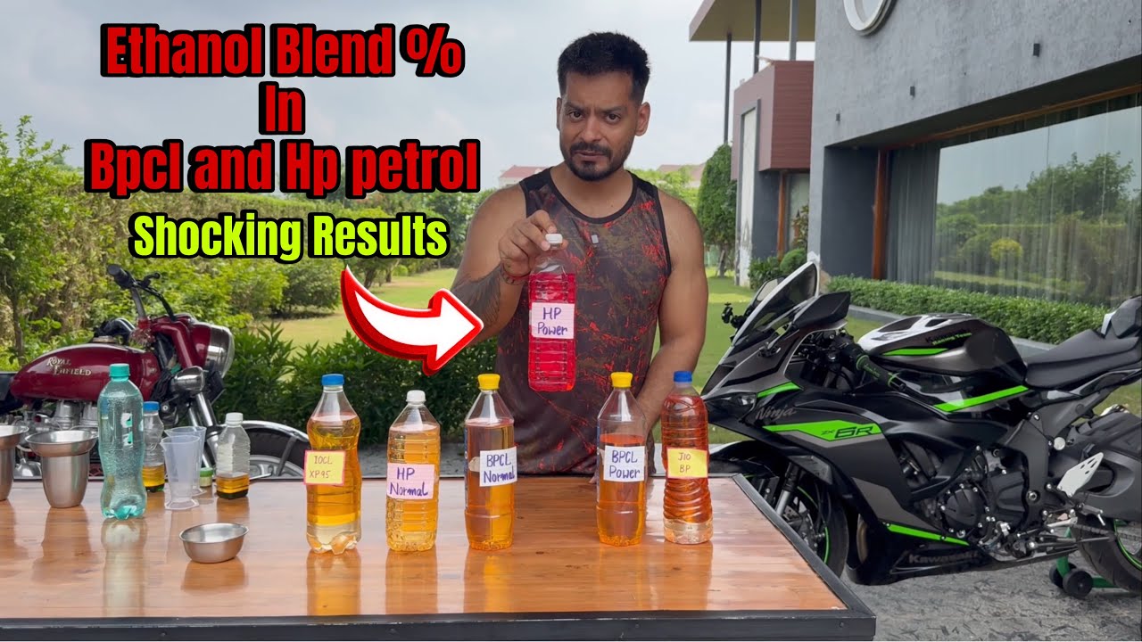 Ethanol Blend %. Test  BPCL and HP on 30 August 2025| Is It E20 Fuel
