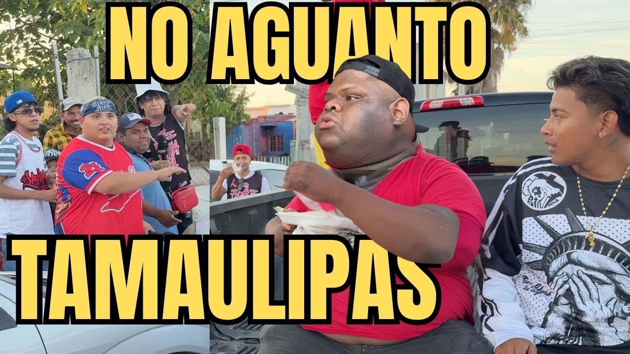 El Panzas fue al barrio… pero a comer en Matamoros