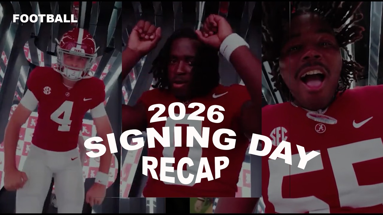 Alabama Football Recruiting: Complete 2026 Signing Class (Dec. 3)