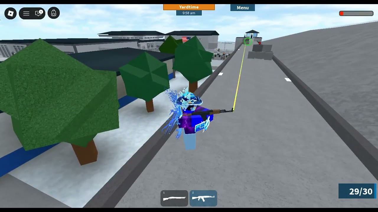 A totally normal prison life...?