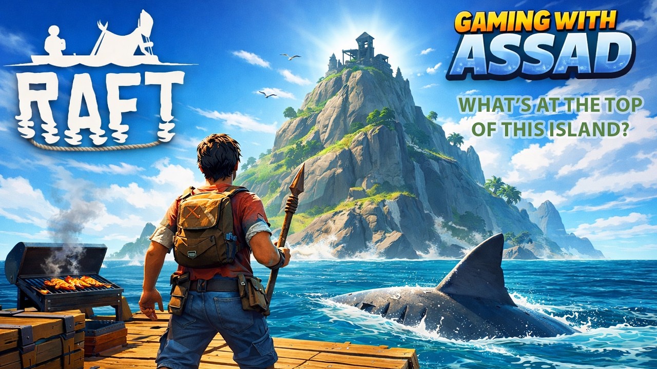 What’s at the Top of This Island? (Continue More) Raft #04 | Livestream