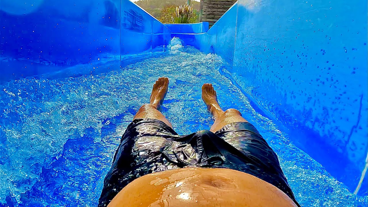 Wild River Waterslide at badkap Albstadt #waterpark