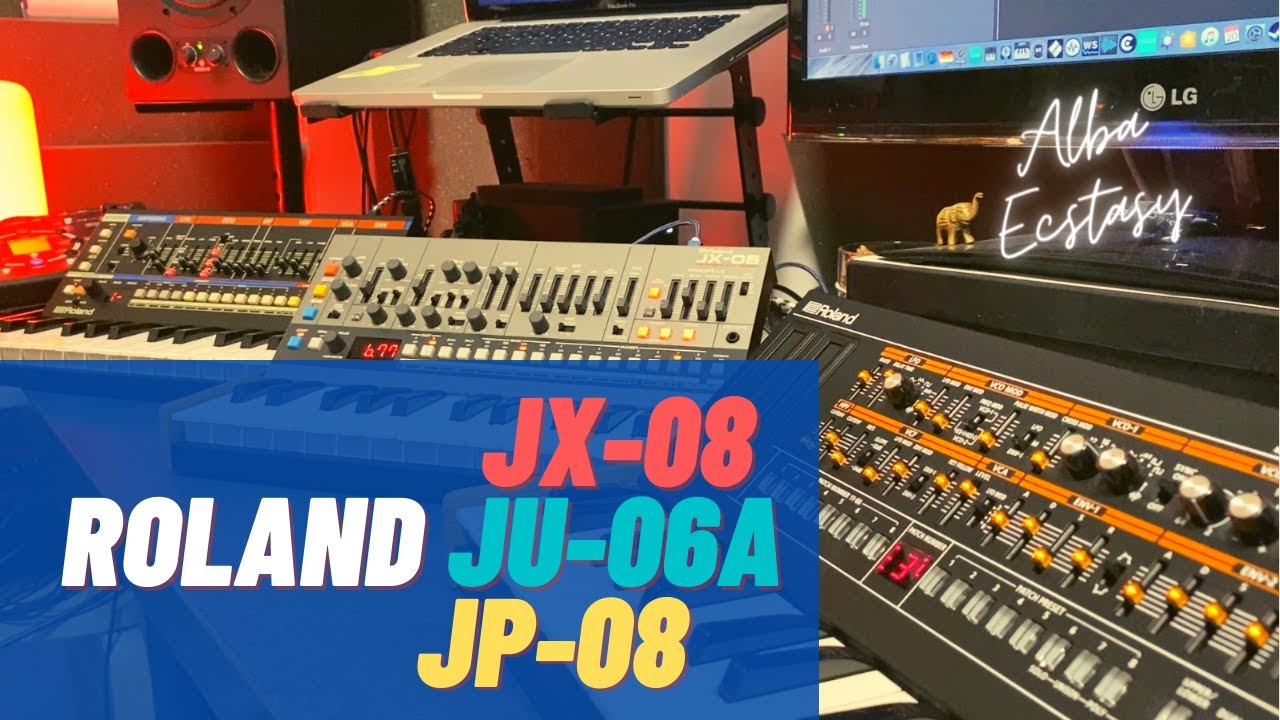 THE NEW VINTAGE: Roland JX-08 / JU-06A / JP-08