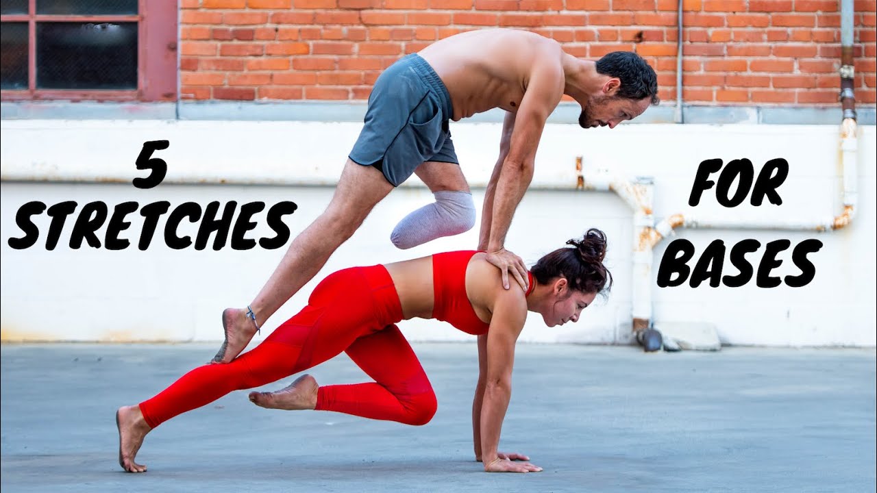 5 Stretches All Bases Should Do | The Acro Classroom
