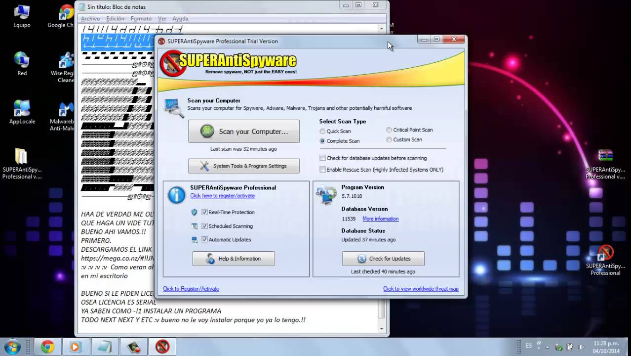 Como Eliminar Keylogger, Programas Espias y Virus De Tu PC