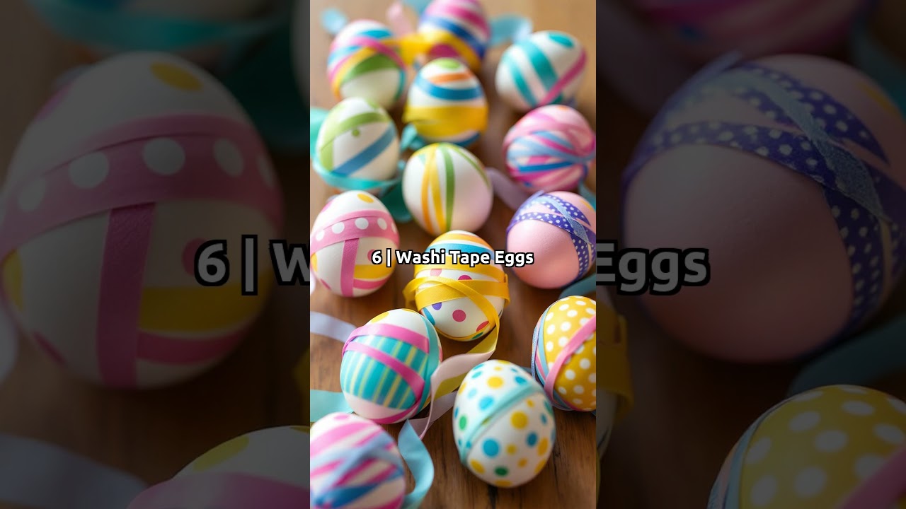 🐣 Top 10 DIY Easter Egg Decorating Ideas To Brighten Your Spring! 🌷
