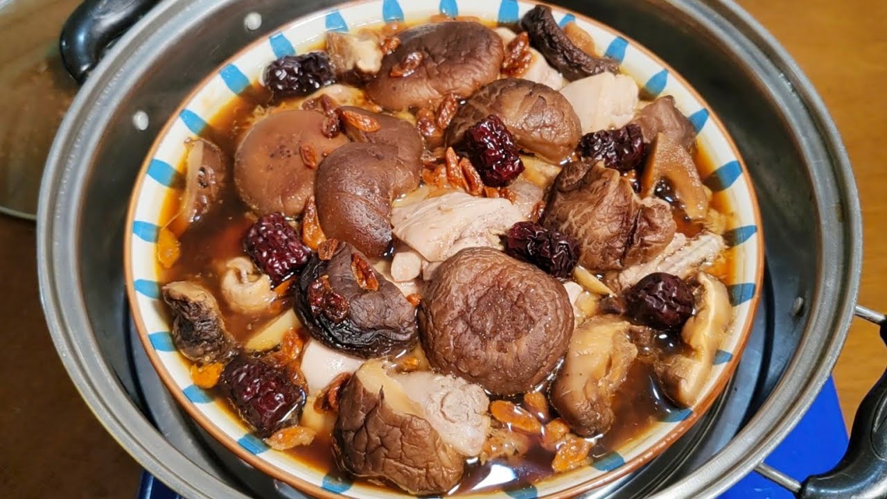 Steamed Mushroom Chicken | Kitchen Time with Anna
