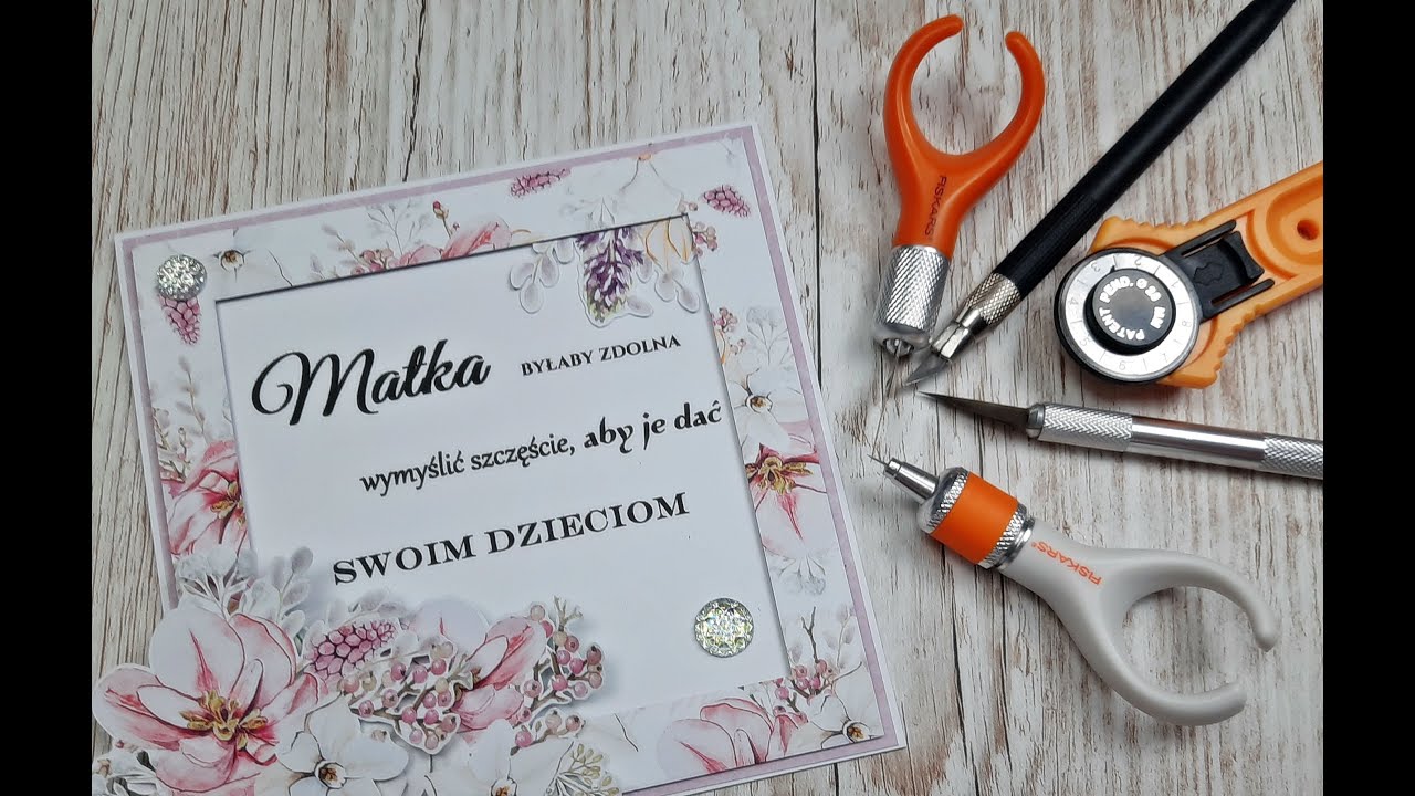 Mata do cięcia i nożyki do wycinania JAK UŻYWAĆ? JAK WYCINAĆ? JAKIE SĄ RODZAJE? TUTORIAL