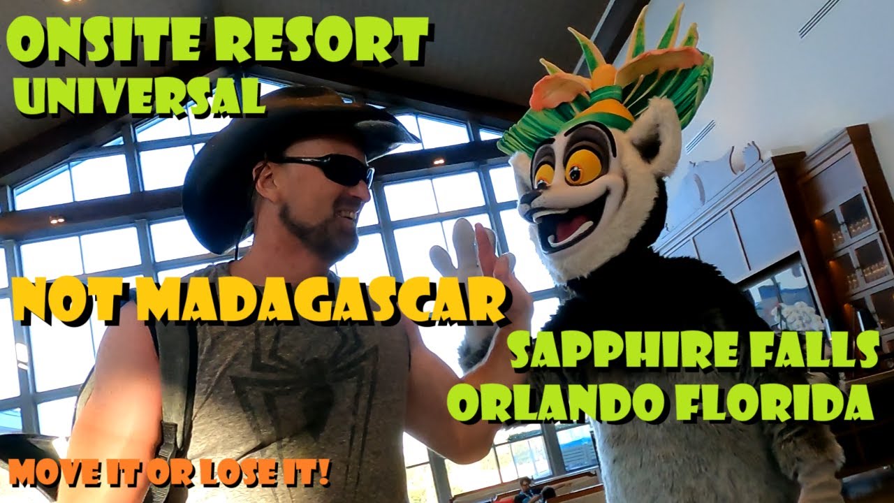Visit Universal Studios Orlando Onsite Resort Sapphire Falls Vacation, look at the resort what to do