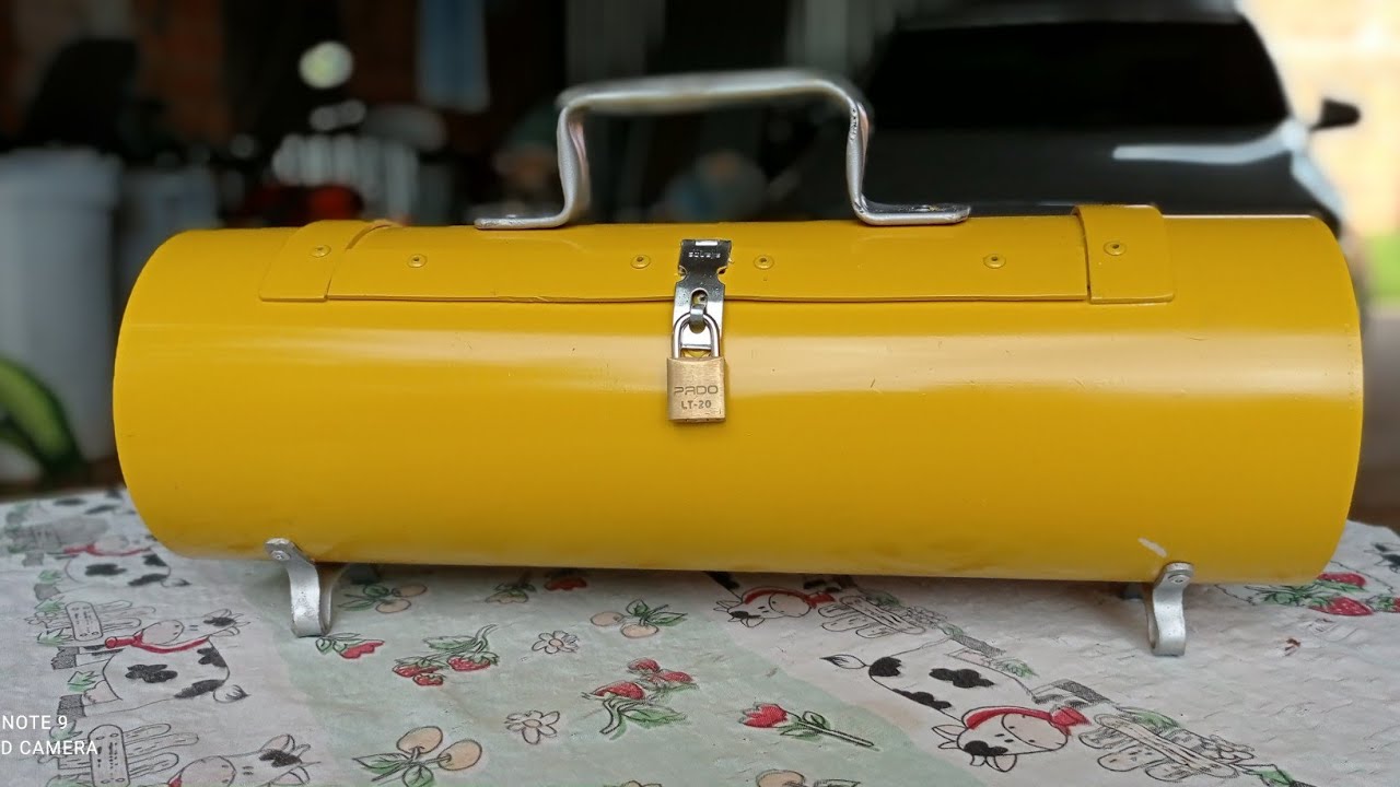 como fazer maleta (Caixa)de ferramentas