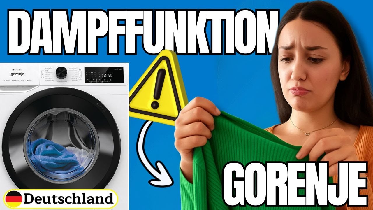 Gorenje Waschmaschine Dampffunktion Test: WAM 74 SAP  & WPAM74SA1T im Vergleich &ndash; 7 kg im Angebot