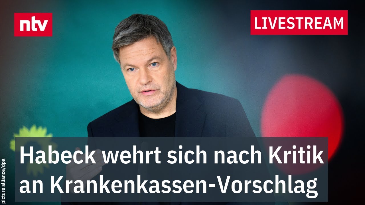 LIVE: Statement vom Grünen-Kanzlerkandidaten Robert Habeck