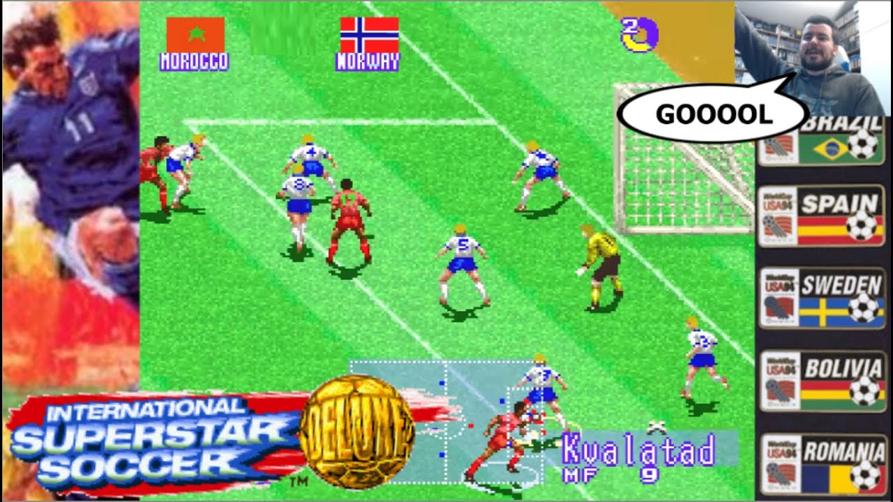 MOROCCO vs WORLD SERIES en el desafío definitivo de ISS DELUXE ⚽ Gameplay en Español (SNES)