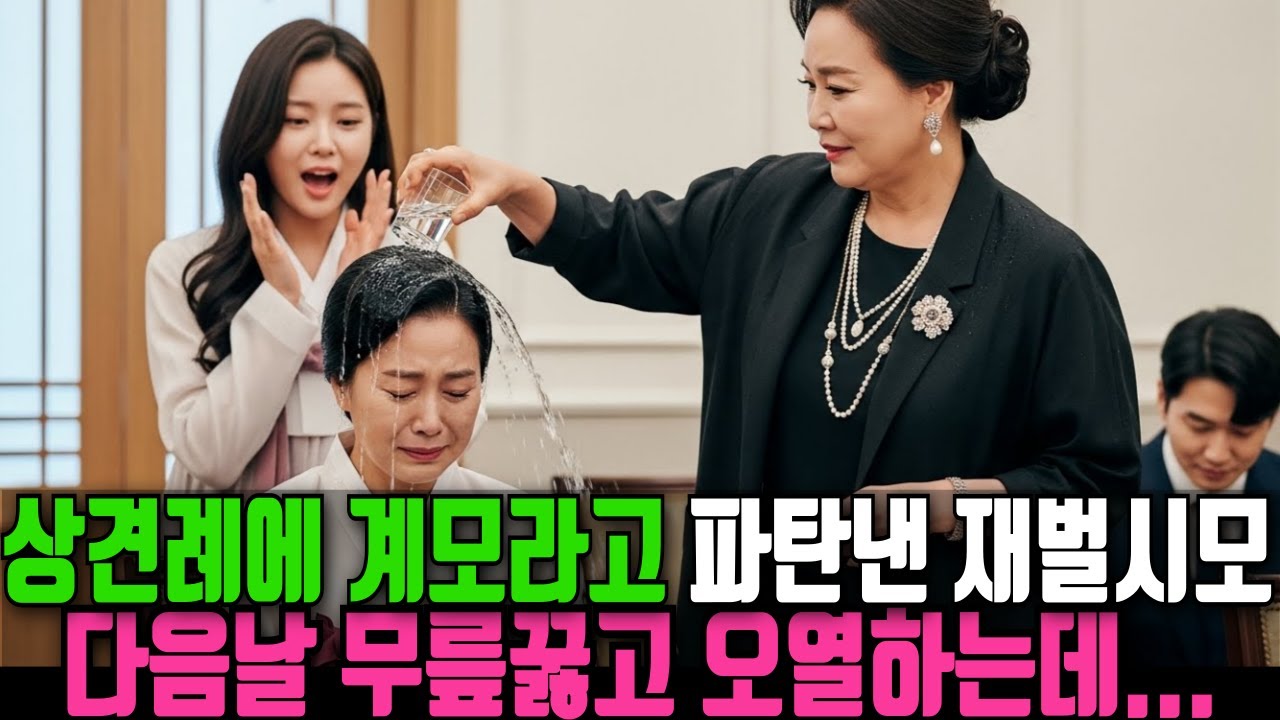 상견례 파탄낸 재벌 시모, 다음날 계모 앞에 무릎 꿇고 오열한 진짜 이유│반전사연│사이다사연