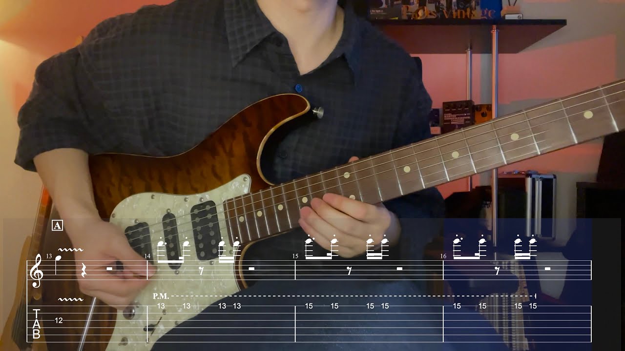 [TAB] 야경 - 터치드 TOUCHED (기타 커버) [Guitar Cover]