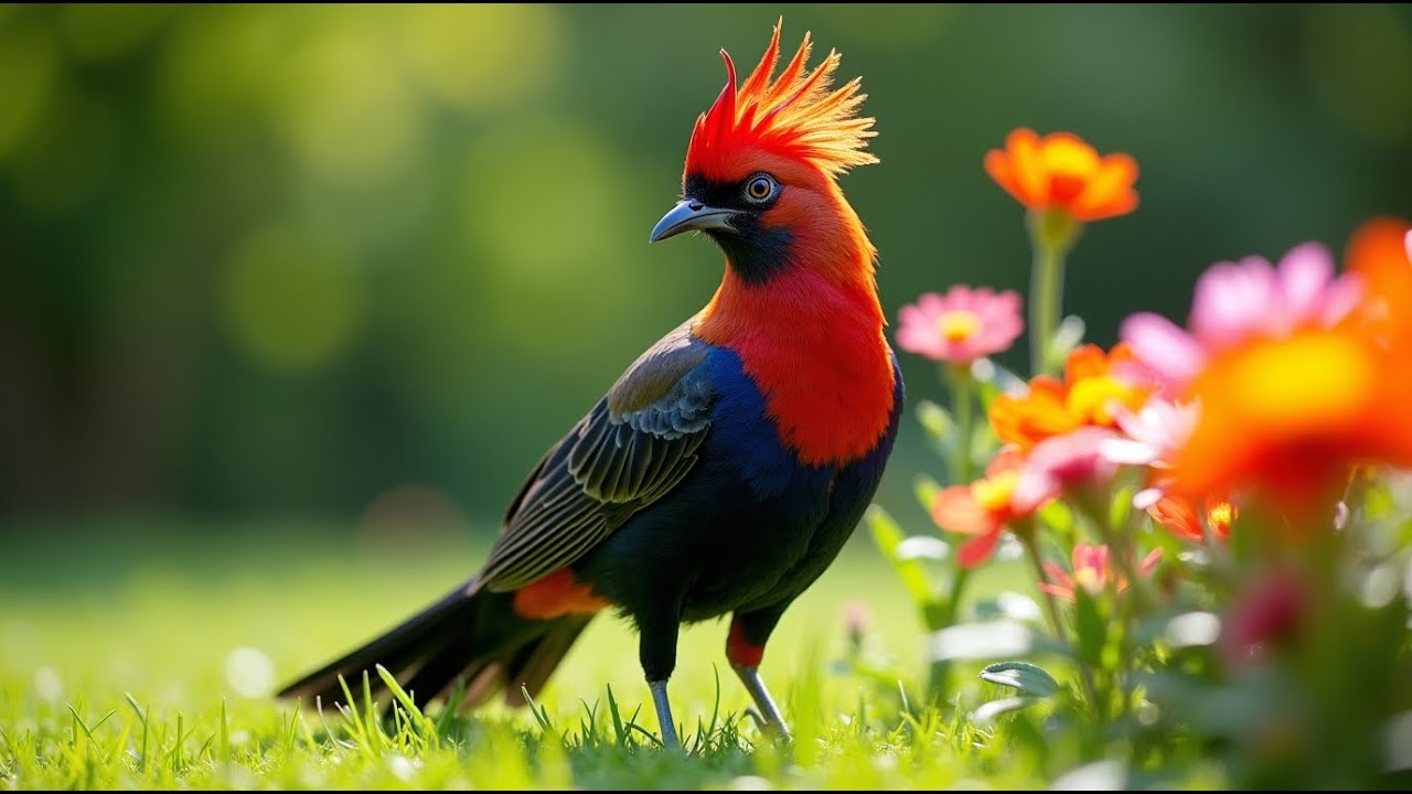 Birds Sound with Calm Piano & Flute | Peaceful Nature Ambience for Relaxation & Focus