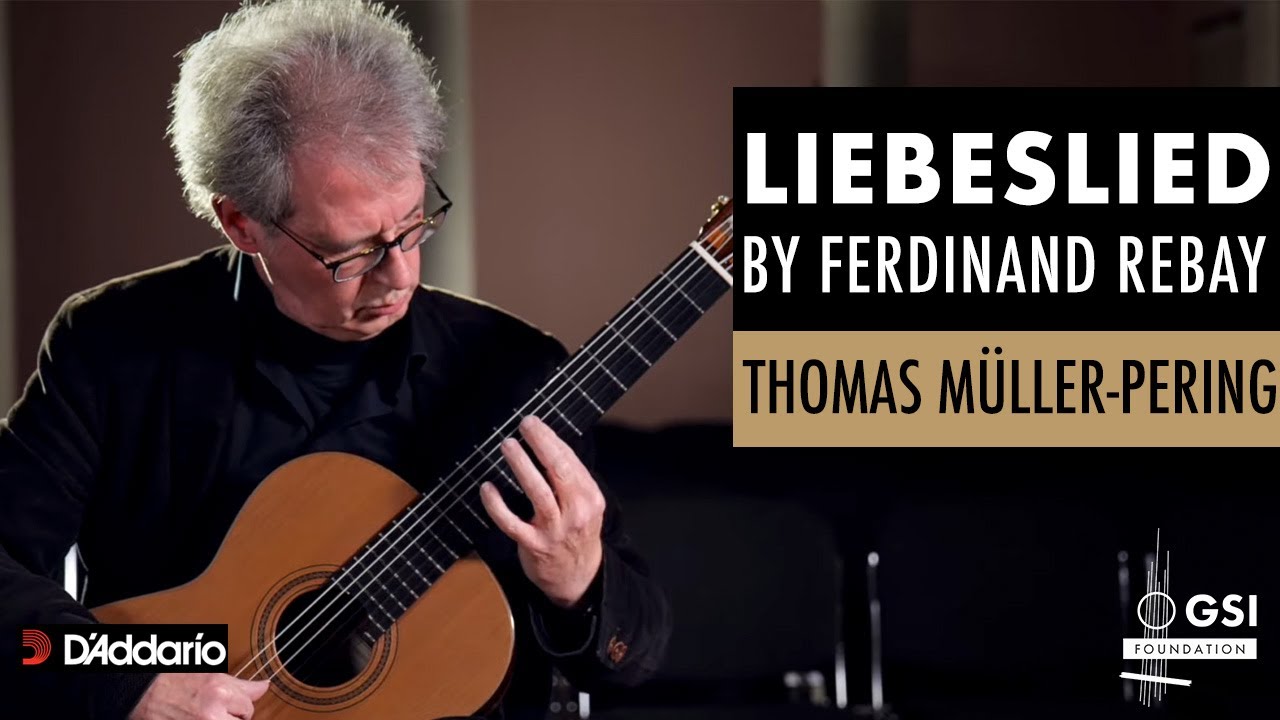 Thomas Müller-Pering performs Ferdinand Rebay's "Liebeslied" on a 2023 Christoph Sembdner guitar