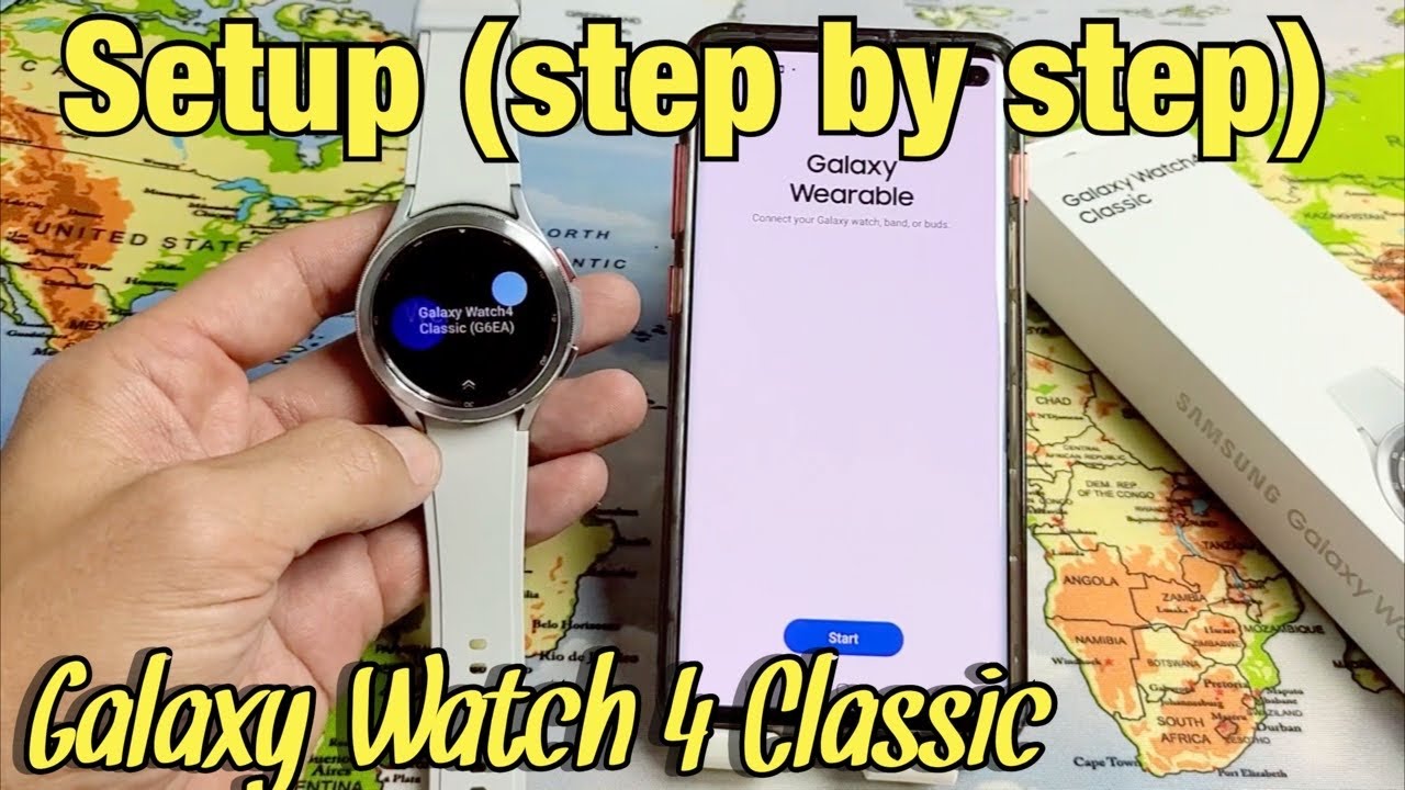 Galaxy Watch 4 Classic: как настроить (пошагово)