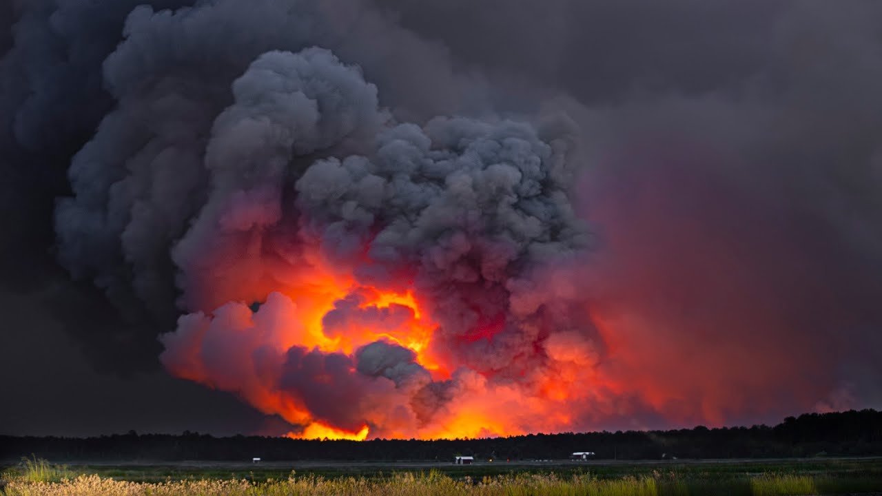 City Line Wildfire Browns Mills, New Jersey Major Wildfire 850 Acres 6/9/23