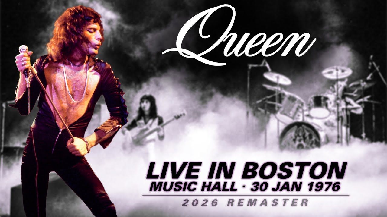Queen - Live In Boston (January 30th, 1976) [2026 REMASTER]