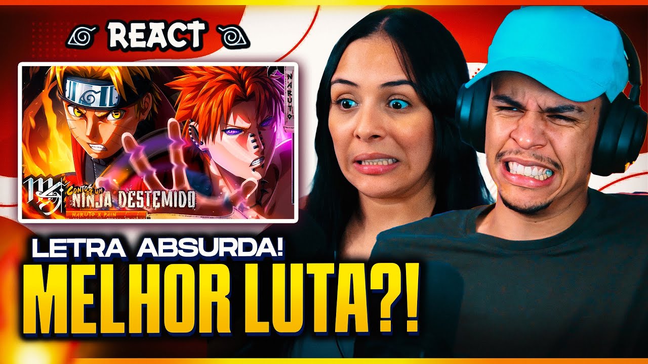 M4RKIM ft. OKABE: Naruto x Pain - Conto De Um Ninja Destemido | [Casal Jounin React] 🔥