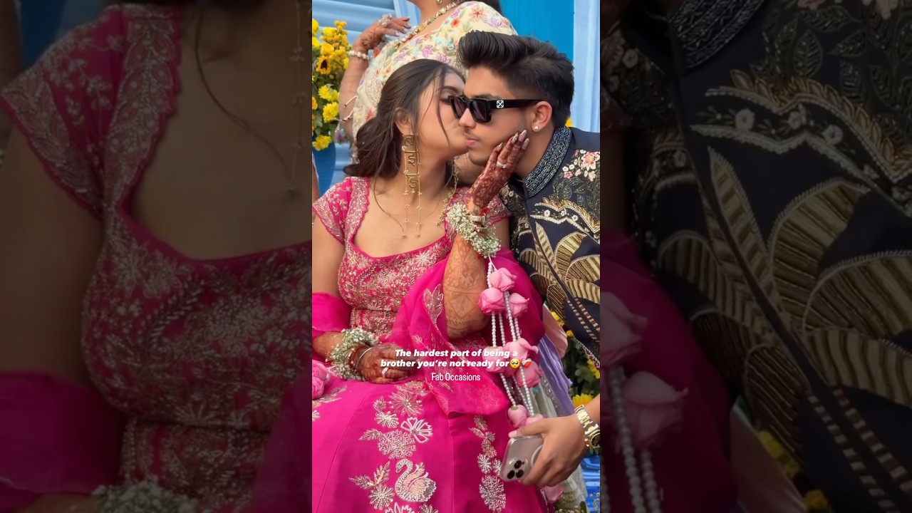 Brother's Love for her Sister | Brotherhood | Sister Wedding | Sister Love | Wedding Vidaai 
