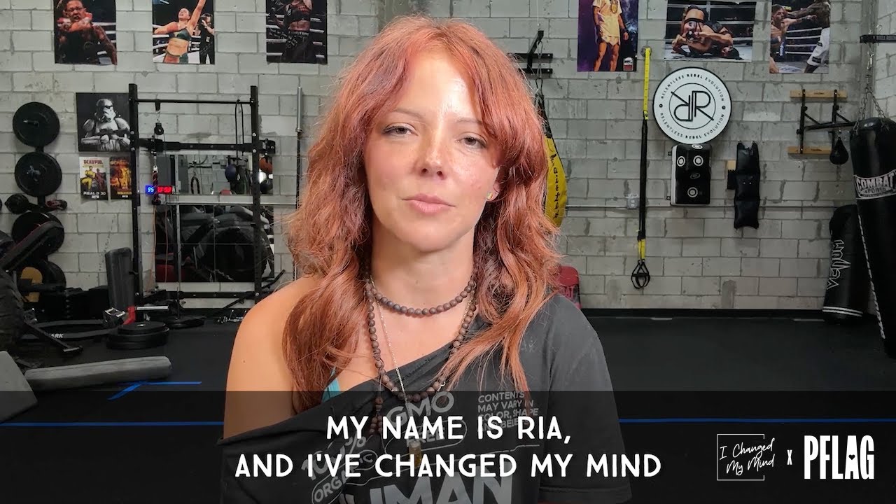 PFLAG x I Changed My Mind: Ria's Story